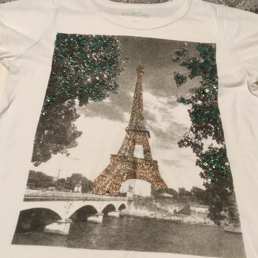crewcuts collectible t-shirt …..Eiffell Tower size 12